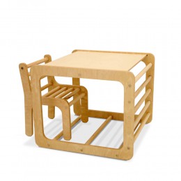 Кубик столик + стульчик 